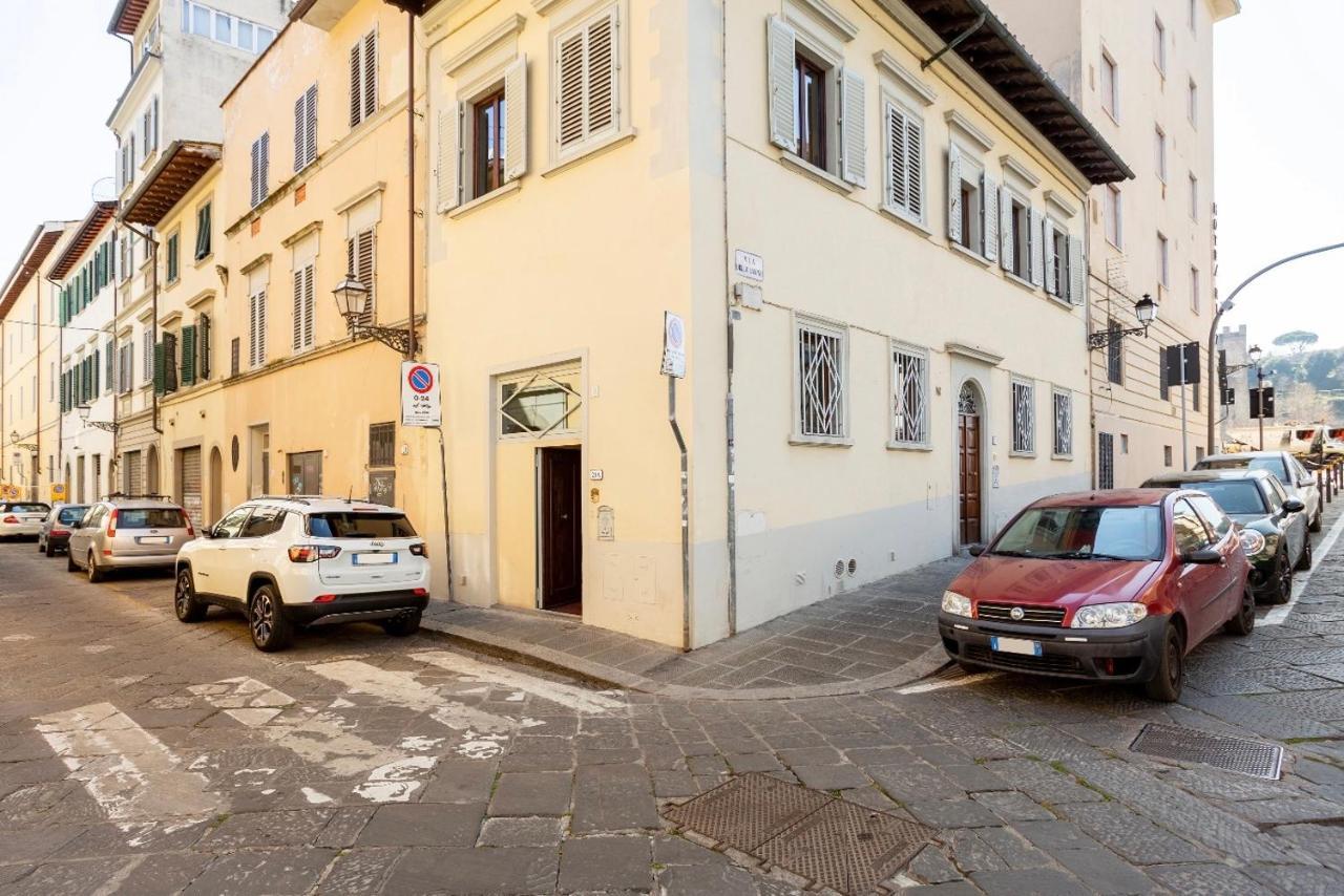 Apartamento Cozy Classic Italian House Near Santa Croce, On The Lungarno Florencia Exterior foto